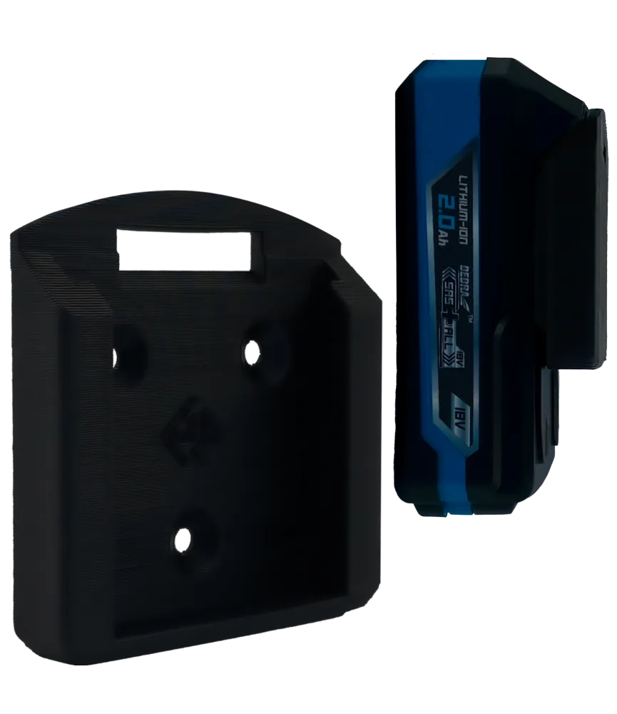 UCHWYT DO DEDRA 18V SAS+ NA AKUMULATOR BATERIA CZARNY 