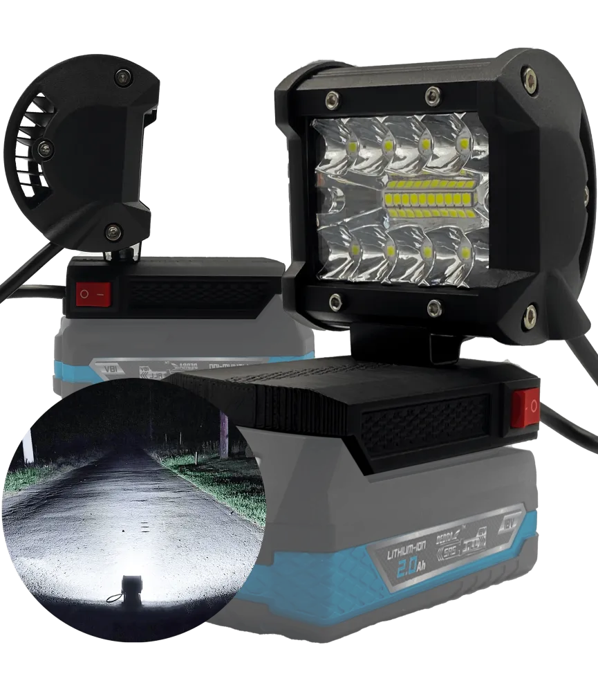 LAMPA ROBOCZA DO DEDRA 18V SAS+ HALOGEN LAMPKA 18V MAX 