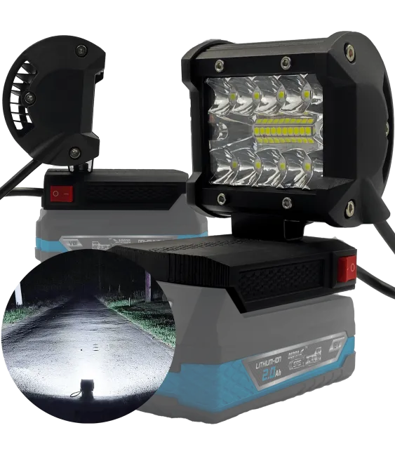 LAMPA ROBOCZA DO DEDRA 18V SAS+ HALOGEN LAMPKA 18V MAX 