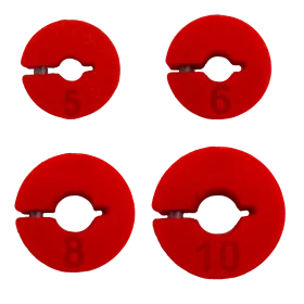 OGRANICZNIKI do WIERTEŁ 5mm, 6mm, 8mm, 10mm ZESTAW 