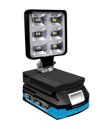 LAMPA DO BATERII DEDRA 18V SAS+ LED HALOGEN ROBOCZY + USB 