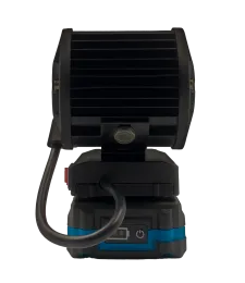 Lampa Do Dedra 18V SAS+ Halogen Roboczy LED Max + USB - Czarny