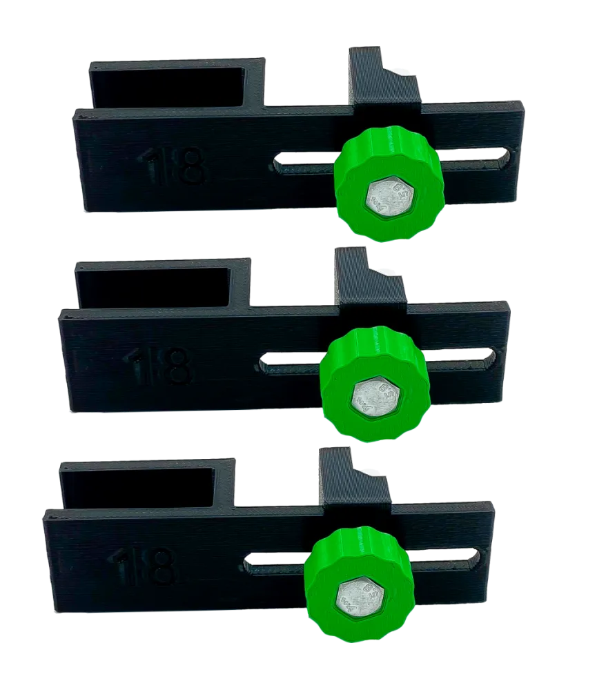 3x Trasowanie maskownic krzywe ściany 18mm P4U 