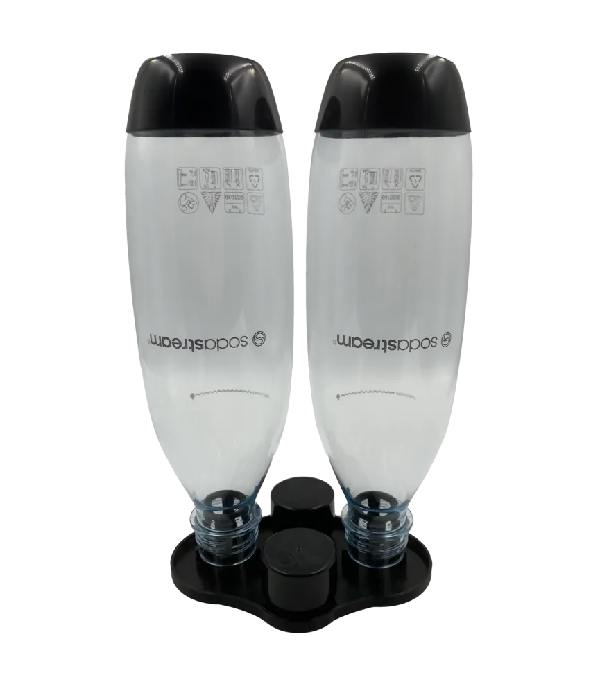 Ociekacz Do Butelek SodaStream Na 2 Butelki - Czarny