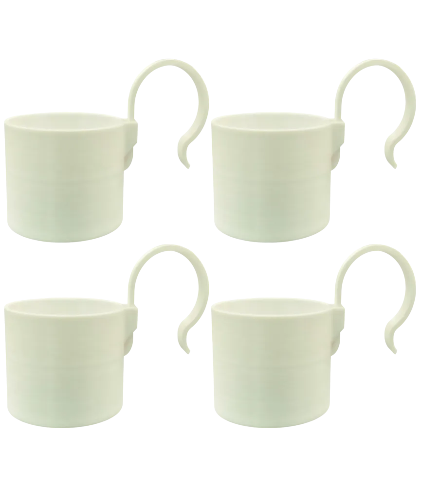 4x Uchwyt na NAPÓJ KUBEK do basenu z klipsem ⌀45mm 