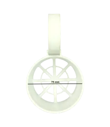4x Uchwyt na NAPÓJ KUBEK do basenu z klipsem ⌀45mm 