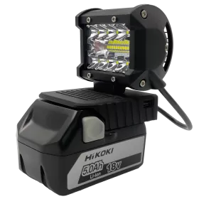 LAMPA DO HIKOKI HITACHI 18V HALOGEN ROBOCZY LED MAX + USB 