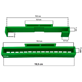 Držiak bočného vodidla FESTOOL SISTAINER, festool systainer