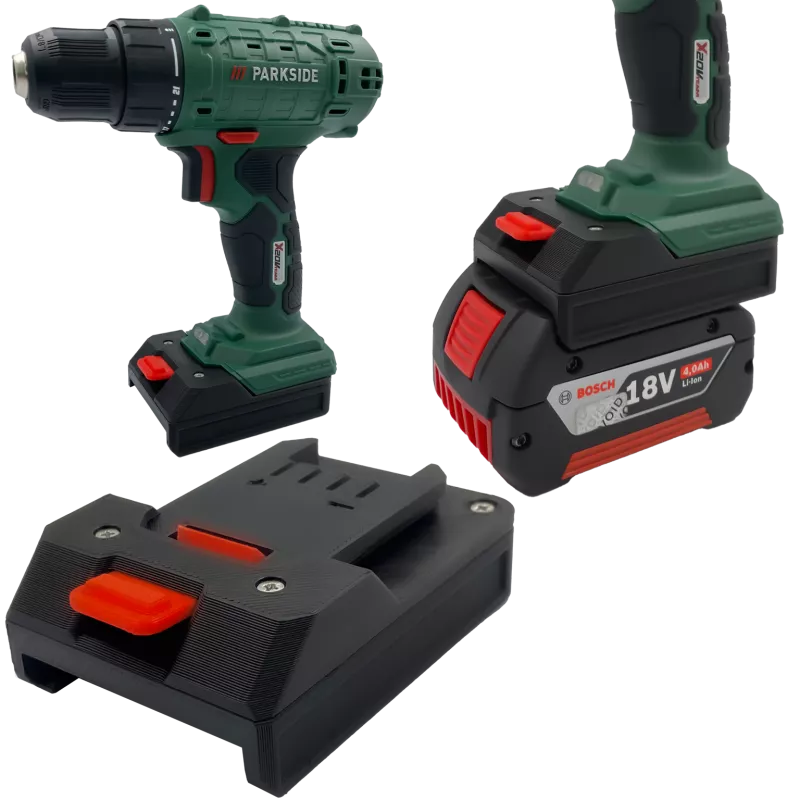 Adapter Bosch 18V Parkside X20V Bateria Akumulator 