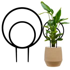 PODPORA podpórka do roślin KWIATÓW 20 cm obręcz 
