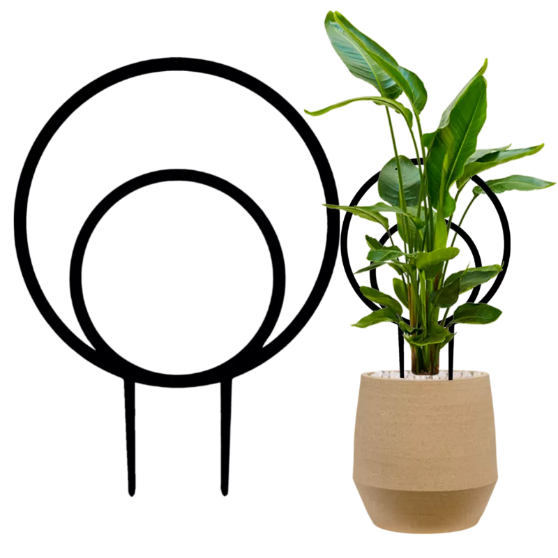 PODPORA podpórka do roślin KWIATÓW 20 cm obręcz 