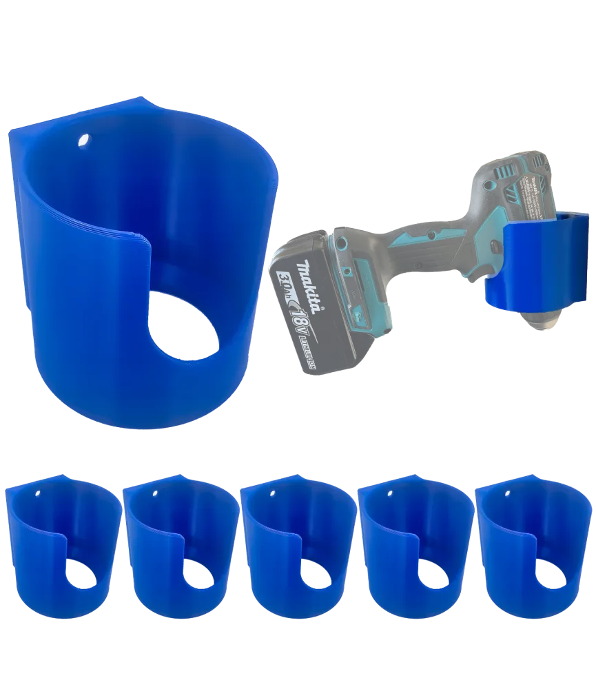 6x Uniwersalny uchwyt na wkrętarki Makita Bosch 