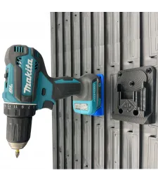 6x držiak na náradie Makita LXT 18V - Czarny