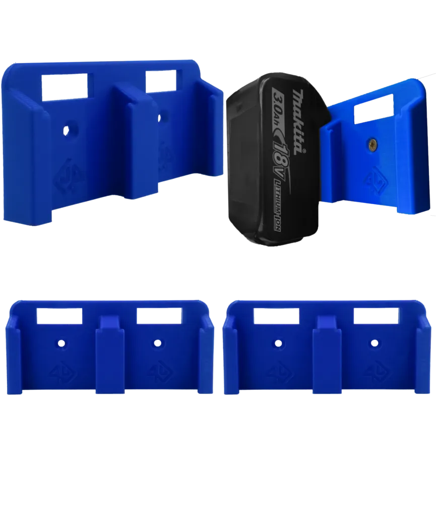 3x Uchwyt na 2 baterie akumulator Makita LXT 18V 