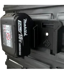 Uchwyt Na 2 Baterie Akumulator Makita LXT 18V - 3 szt. - Czarny