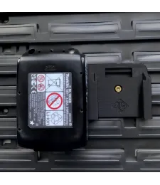 Uchwyt Na 2 Baterie Akumulator Makita LXT 18V - 3 szt. - Czarny