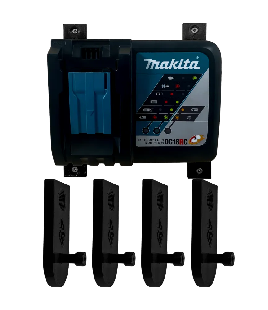 MAKITA univerzálny držiak nabíjačky, makita 18V, držiak nabíjačky, makita elektrické náradie, nadšenci pre domácich majstrov