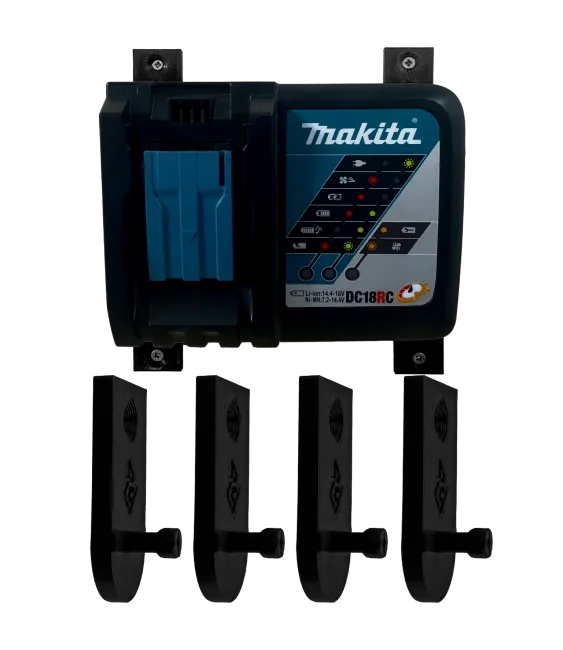 MAKITA univerzálny držiak nabíjačky, makita 18V, držiak nabíjačky, makita elektrické náradie, nadšenci pre domácich majstrov