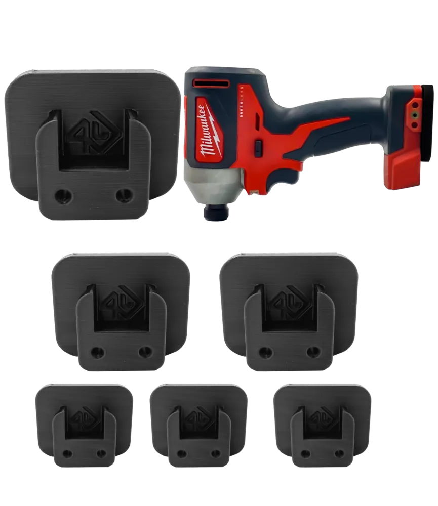 6x Uchwyt na narzędzia Milwaukee M18 