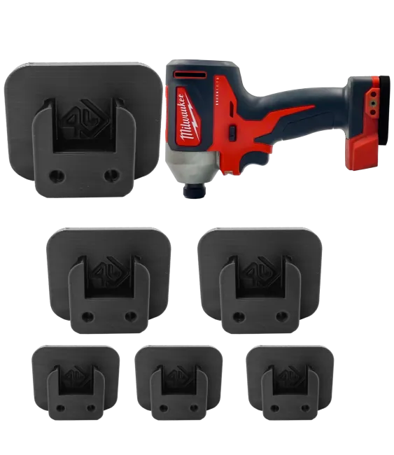 6x Uchwyt na narzędzia Milwaukee M18 