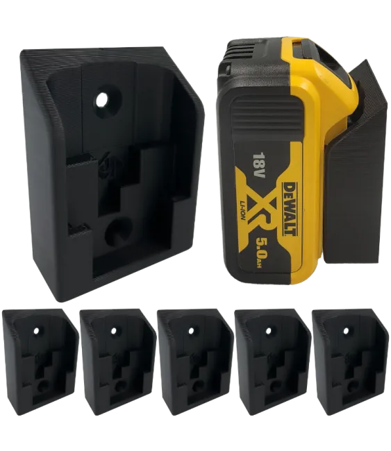 6x Uchwyt na baterie Dewalt 18V 20V Flexvolt XR 