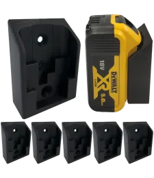 6x Uchwyt na baterie Dewalt 18V 20V Flexvolt XR 