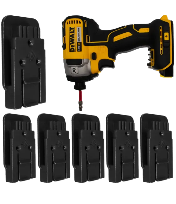 6x Uchwyt na narzędzia Dewalt 18V Flexvolt XR 