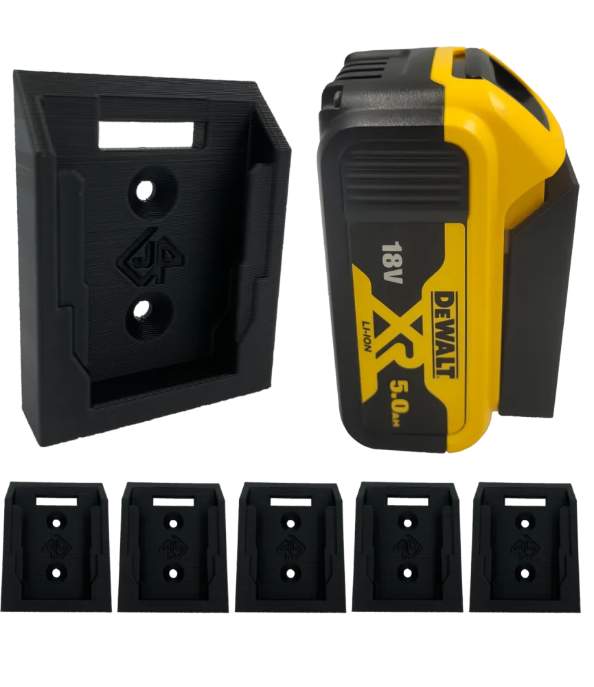 6x Uchwyt na baterie Dewalt XR 18V 54V click 