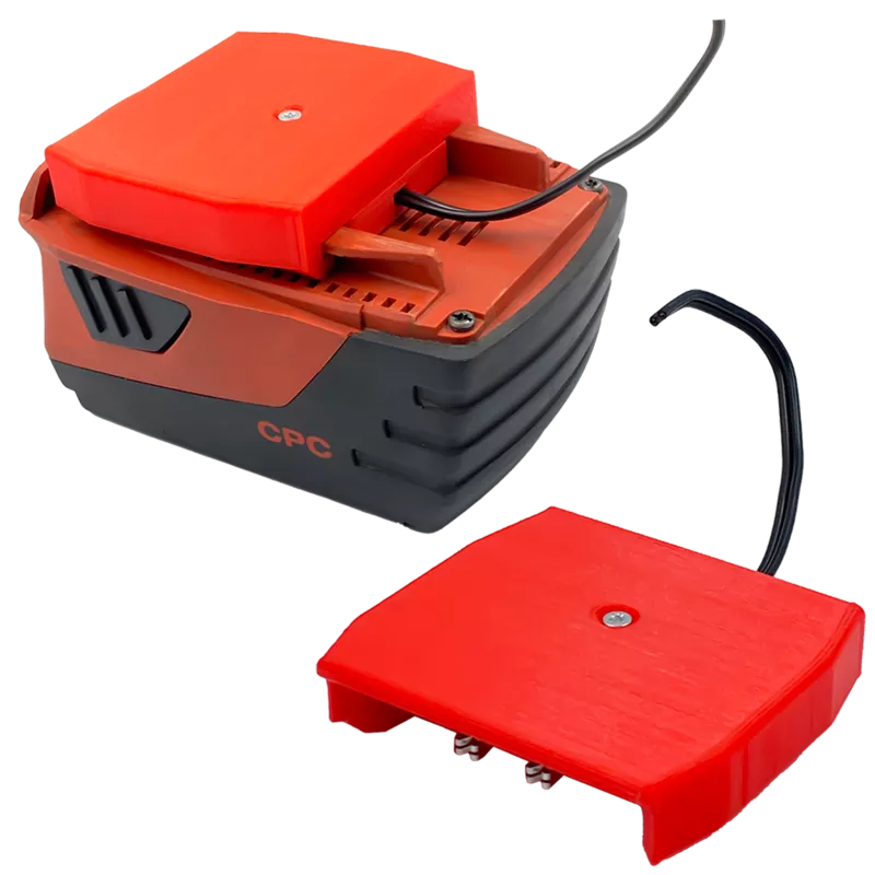 ADAPTÉR PRE 22 V BATÉRIE HILTI - Czerwony