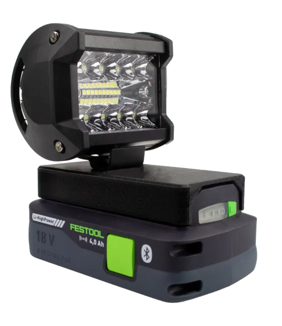 Lampa Robocza Do Festool 18V Halogen Lampka 18V Max - Czarny