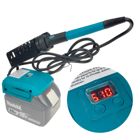 MAKITA 18V BATÉRIA BEZ KÁBLA spájkovačka, Makita 18V, makita spájkovačka