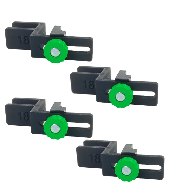 4x PRZYRZĄD DO TRASOWANIA MASKOWNIC Z PRZESUNIECIEM O 18MM 