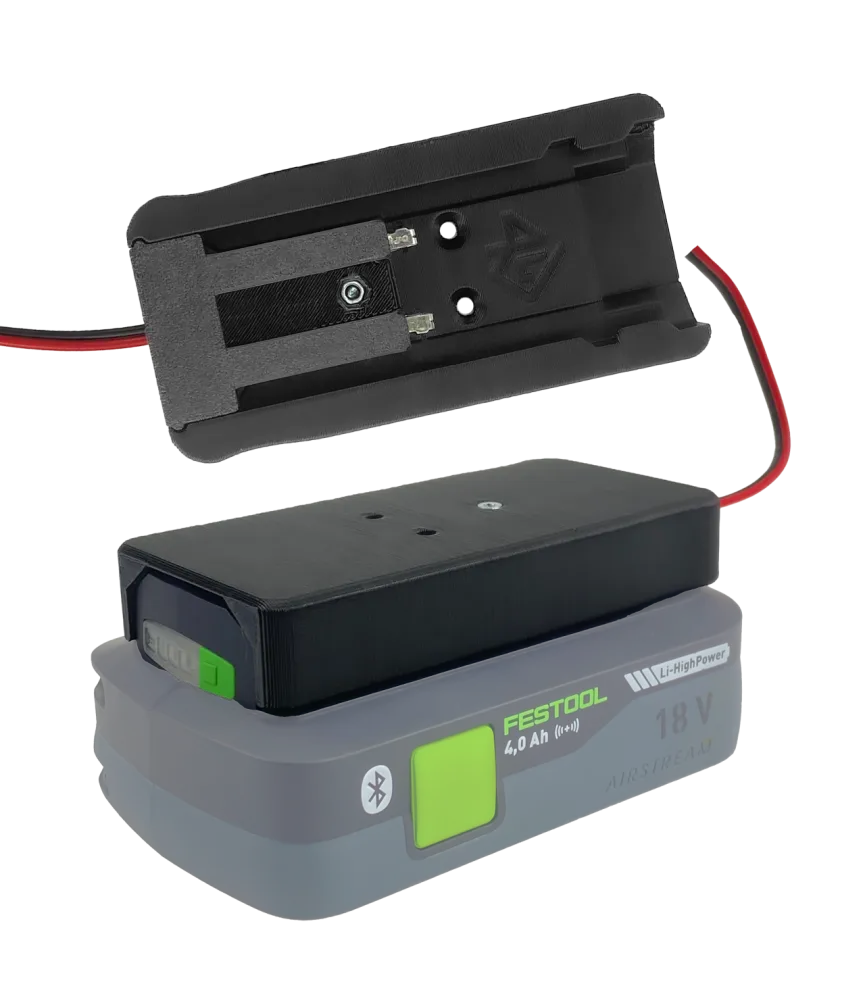 ADAPTÉR PRE 18 V BATÉRIU FESTOOL - Czarny