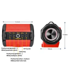 GŁOŚNIK NA BATERIĘ BOSCH BLUETOOTH AKUMULATOR 18V 