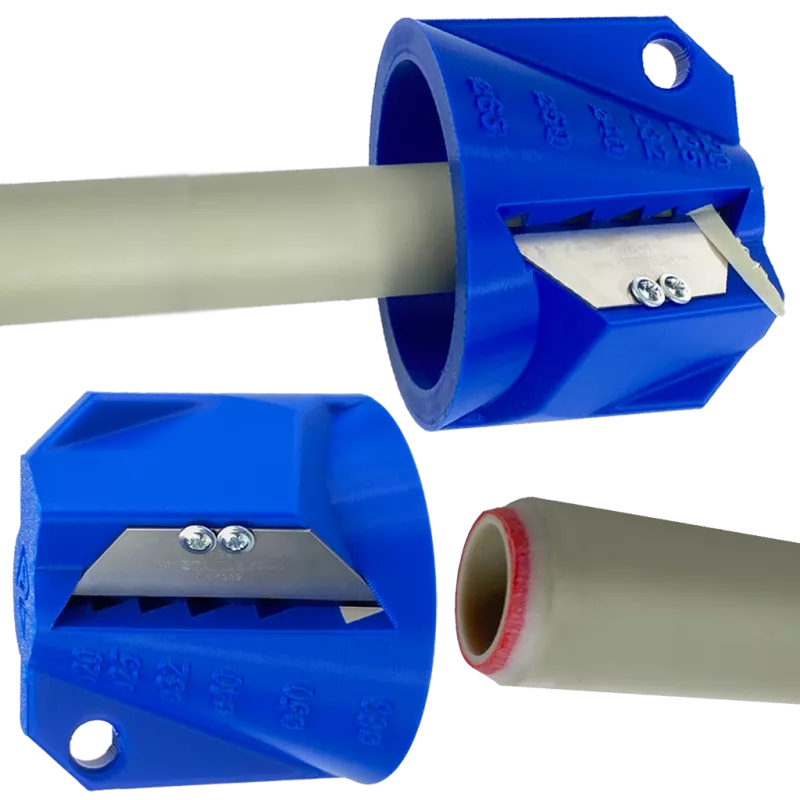GRADOWNIK GRATOWNIK KALIBRATOR DO RUR PE ŚR 20 - 63 MM Z OSTRZEM 