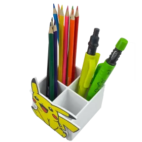 ORGANIZER NA KREDKI PIKACHU POKEMON POJEMNIK NA BIURKO DLA DZIECKA 