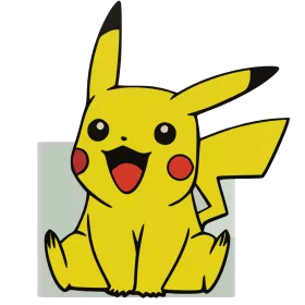 ORGANIZER NA KREDKI PIKACHU POKEMON POJEMNIK NA BIURKO DLA DZIECKA 