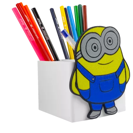 ORGANIZER NA KREDKI MINIONEK BOB MINIONKI POJEMNIK NA BIURKO DLA DZIECKA 