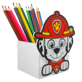 PSI PATROL MARSHALL ORGANIZER NA KREDKI DLA DZIECI NA BIURKO 