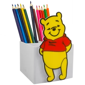 ORGANIZER NA KREDKI KUBUŚ PUCHATEK PRZYBORNIK NA BIURKO 