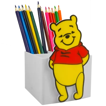 ORGANIZER NA KREDKI KUBUŚ PUCHATEK PRZYBORNIK NA BIURKO 