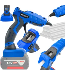 Pistolet do Kleju na Gorąco do Baterii BOSCH 18V Klej GRATIS 