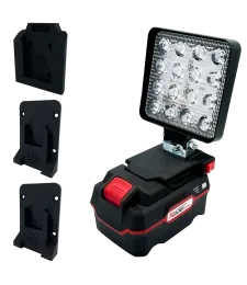 Lampa do PARKSIDE uchwyt 2x narzędzia 1x uchwyt na akumulator 