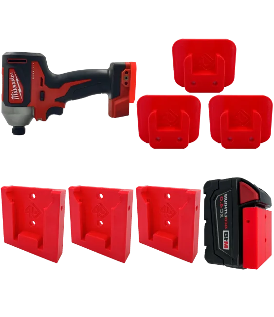 MILWAUKEE 18V sada 3x náradie 3x batéria