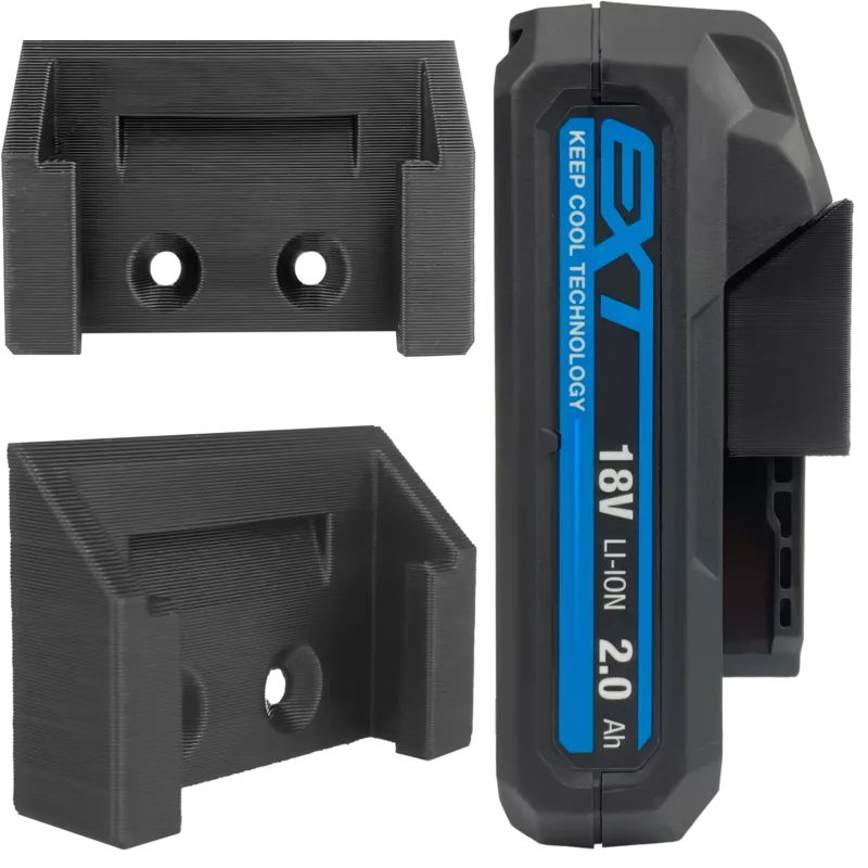 UCHWYT DO ERBAUER 18V NA AKUMULATOR BATERIA CZARNY 