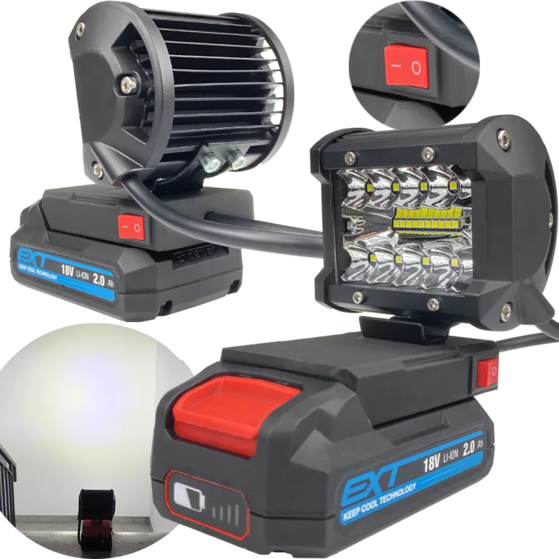 LAMPA ROBOCZA DO ERBAUER EXT 18V HALOGEN LAMPKA 18V MAX 