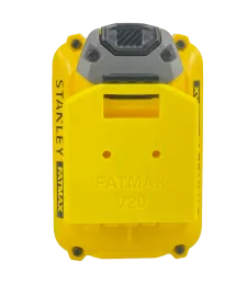 UCHWYT DO STANLEY FATMAX V20 NA AKUMULATOR BATERIA ŻÓŁTY 