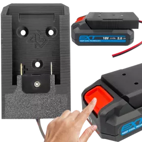 ADAPTER DO BATERII AKUMULATORA ERBAUER 18V 