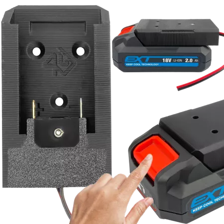 ADAPTER DO BATERII AKUMULATORA ERBAUER 18V 