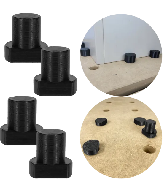 BENCHDOGS ZESTAW 4 ŚCISKÓW WYSOKOŚĆ 20MM DO STOŁÓW MFT 